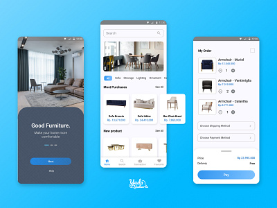 Furniture Apps android apps chair design furniture furnitureapps mobile app design ui uidesign