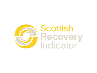 Scottish Recovery Indicator branding typography