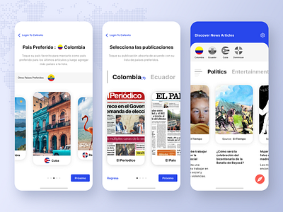 Latin News Feed App