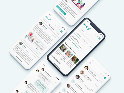 newp app app concept app design new to parenthood newparent ui ux
