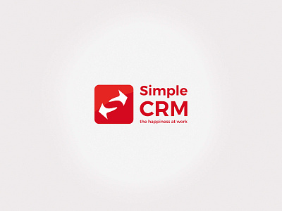 Simple CRM branding crm logo webapp