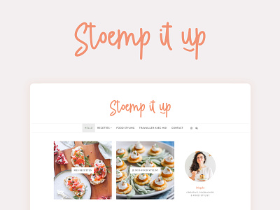 Stoemp it up app app concept branding branding and identity food foodlover logo ui web webdesign website