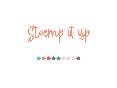 Stoemp it up brand branding branding design colors logo stoempitup ui web webdesign website