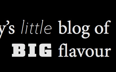 Flavour Blog #2 hypatia sans ltc squareface minion pro typography website