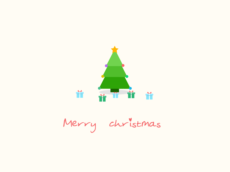 Merry Christmas :) by Devil on Dribbble