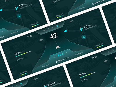 HMI Car Dashboard 3