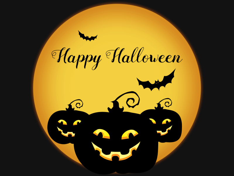 Happy Halloween ae animation dark gif halloween sketch