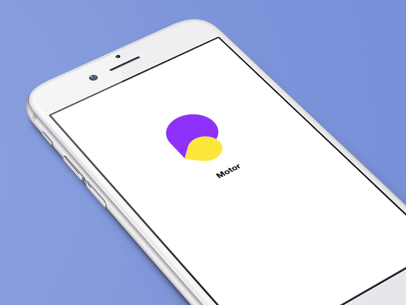 Motor - Start animation animation app design ios start ux