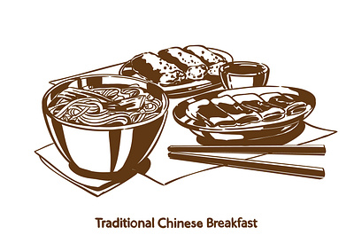 Traditional Chinese breakfast