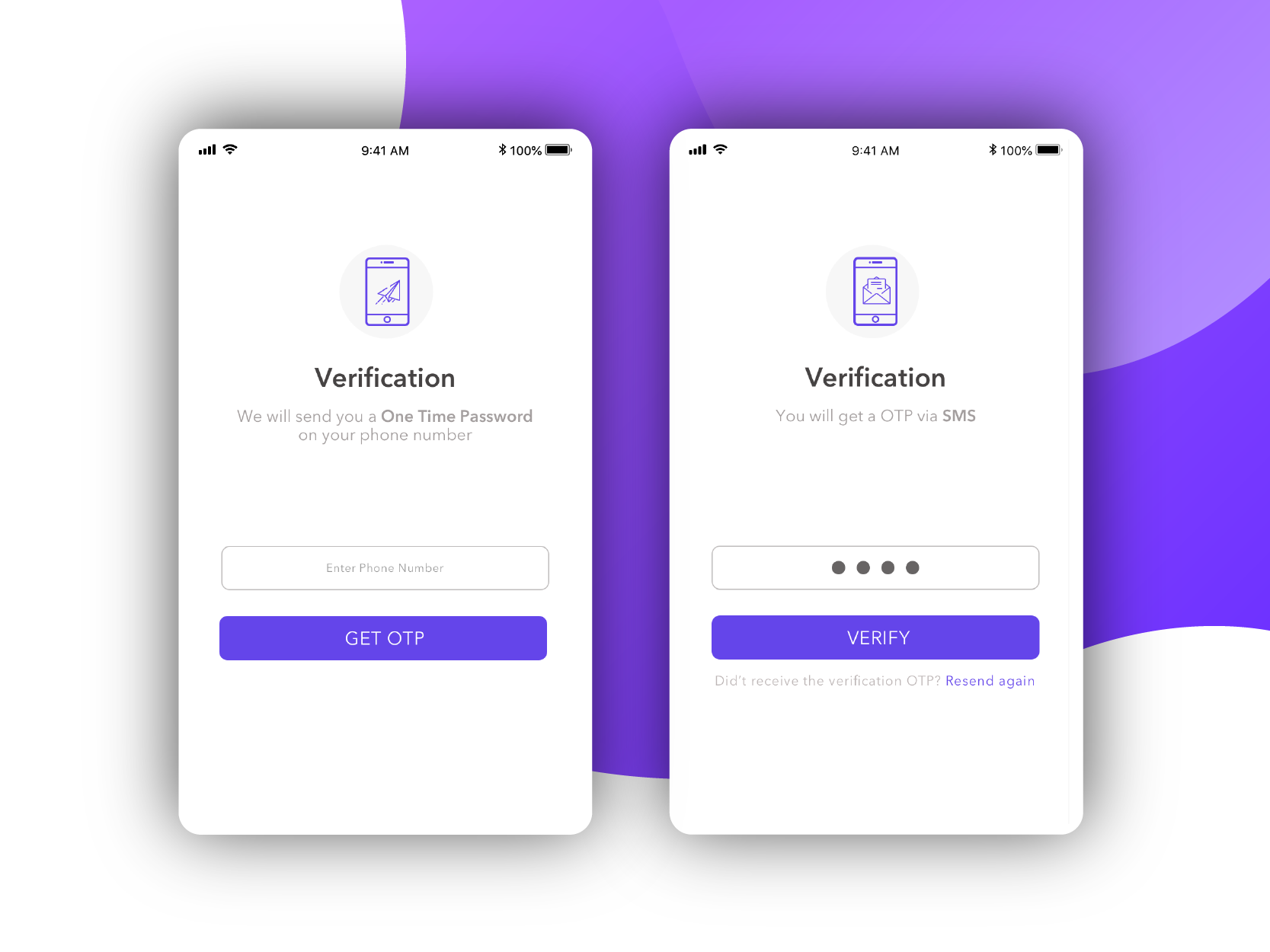 Dribbble Otp verification png By Anjali