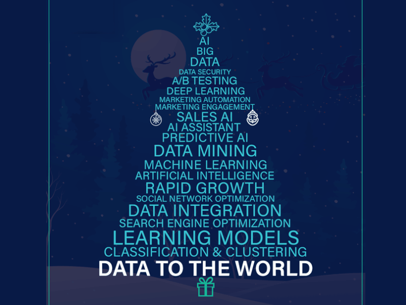 GIF - Christmas Social Creative - Data Analytics