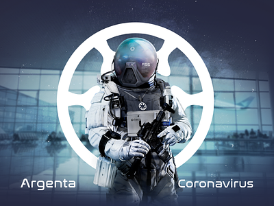 Argenta — Biological Defense biological branding corona defense design disease illustration onboarding promo vector virus