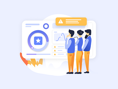 Analytics of the apps illustration analytics app architecture automatization candidate design development icon illustration management onboarding process promo users vector wish