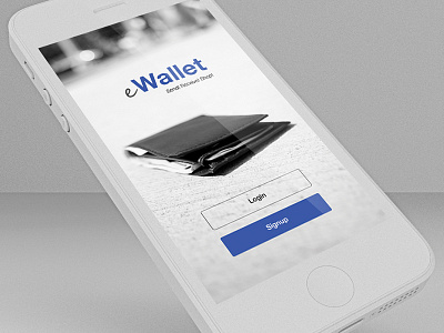 eWallet App iphone app mobile app mobile landing page payment app