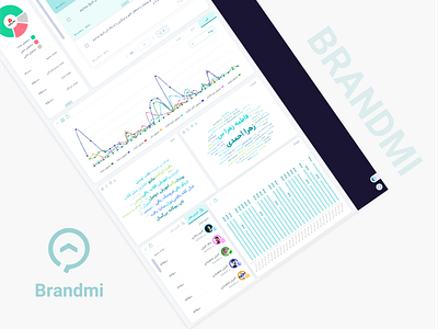 Web app design : Brandmi app dashboard design design app iconography ui ux web app