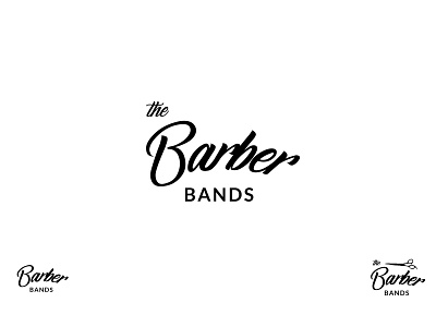 Barber's Band Shop branding