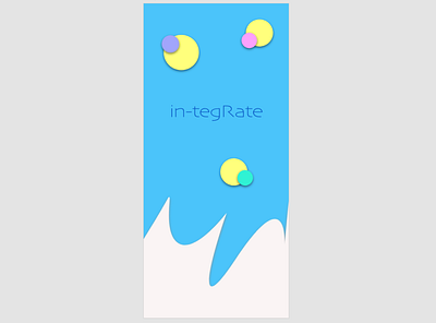 in-tegRate splash screen app design diversity inclusion