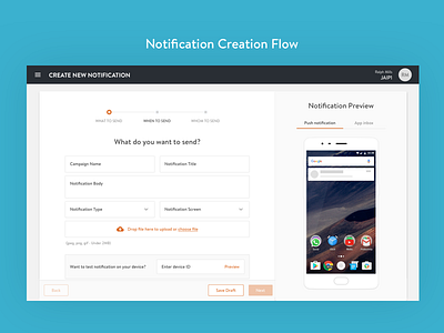 Notification Creation Module