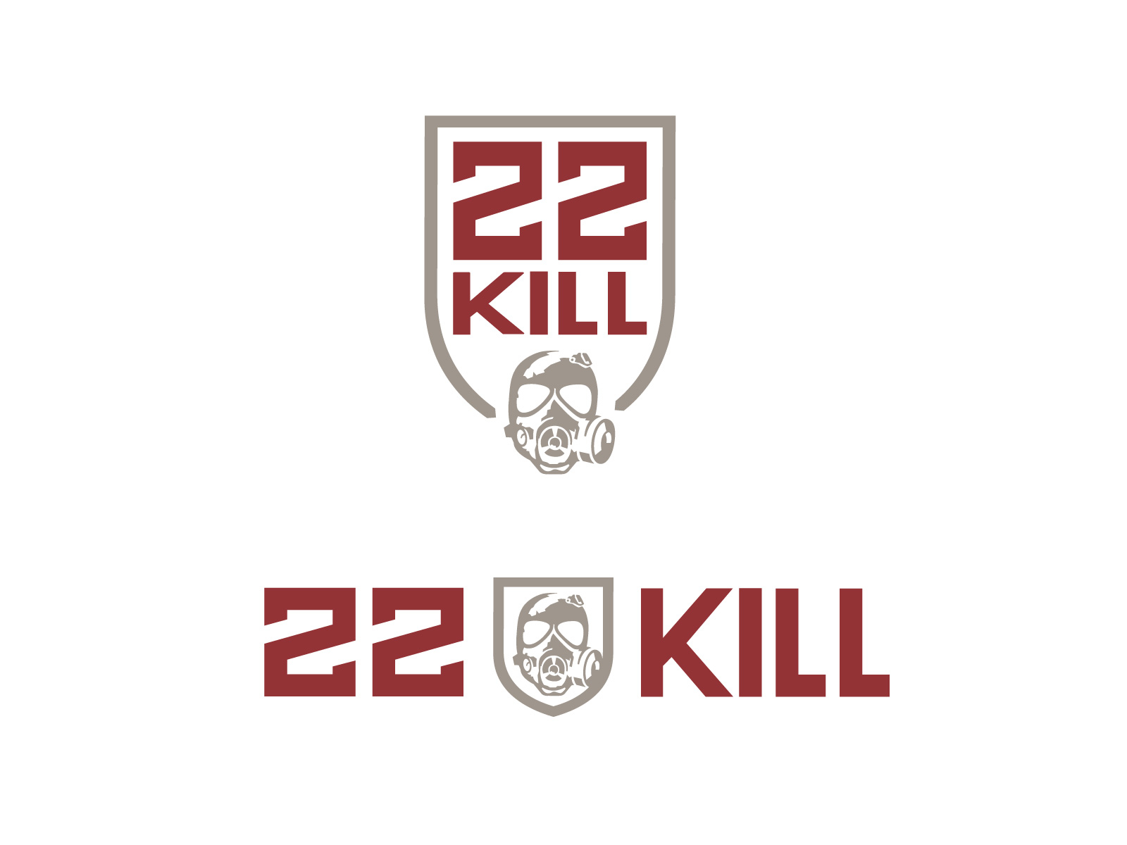 22 kill - branding logo by Rick Stufflebean on Dribbble