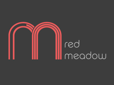 Red Meadow Logo logo monogram