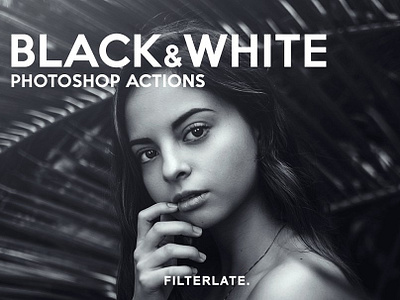 Black & White Photoshop Actions