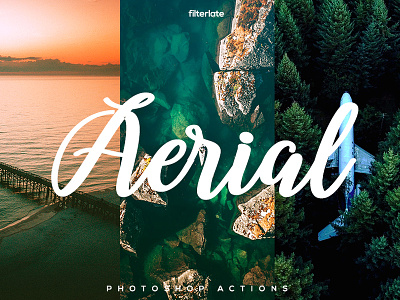 Aerial Actions actions addons aerial aero camera drone facebook filter filterlate filters hdr instagram light photo photographer photography photoshop photoshop action premium unsplash