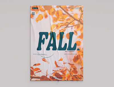 FALL 2022. 2022 autumn design digital fall fall 2022 graphic design graphic designer photoshop poster poster design print
