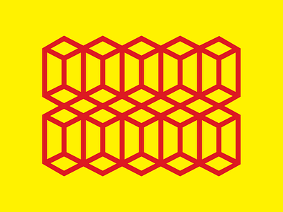 Square Stretcher etc… grid isometric mexico squares yellow
