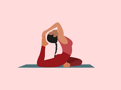 Yoga illustration