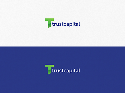 Trustcapital branding design figma flat logo minimal vector