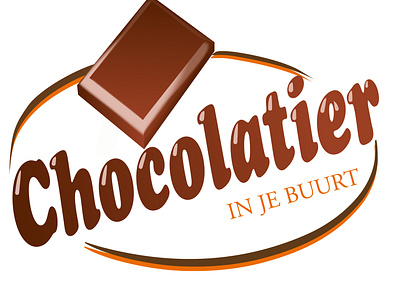 Chocolate logo branding design logo typography vector