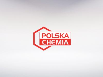 Logotyp Polska Chemia (Polish Chemistry) design logo typography vector