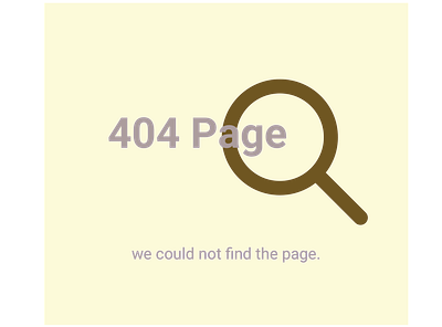404 page 404page dailyui ui