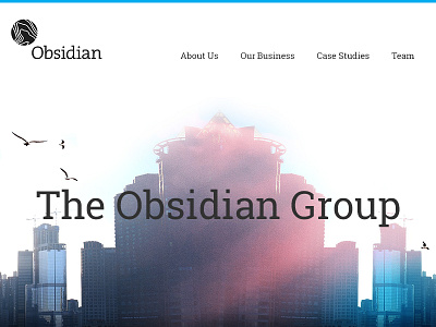 Obsidian artlines responsive web design