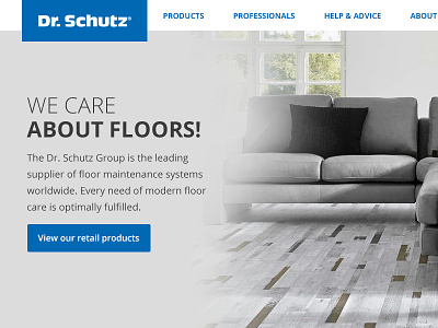 Dr. Schutz design digital ecommerce shop strategy user experience uxui web design