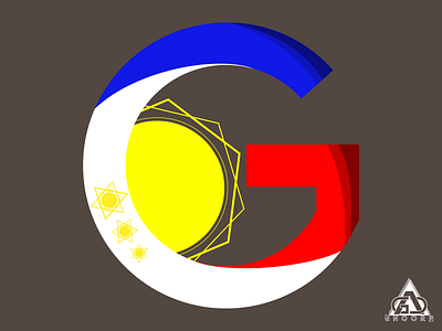 Google PH Independence Day branding design flat flat design google illustrator independence independence day independenceday logo philippines symbol vector