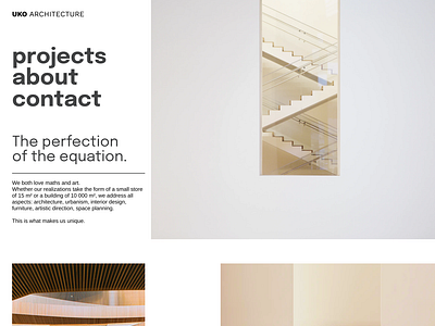Webdesign — UKO Architecture
