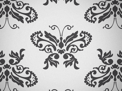 Butterfly Damask - Second Try