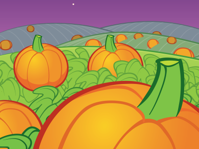 Pumpkin Patch illustration patch pumpkin