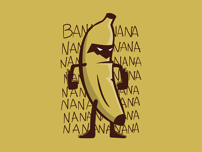 Bananananana banana batman yellow