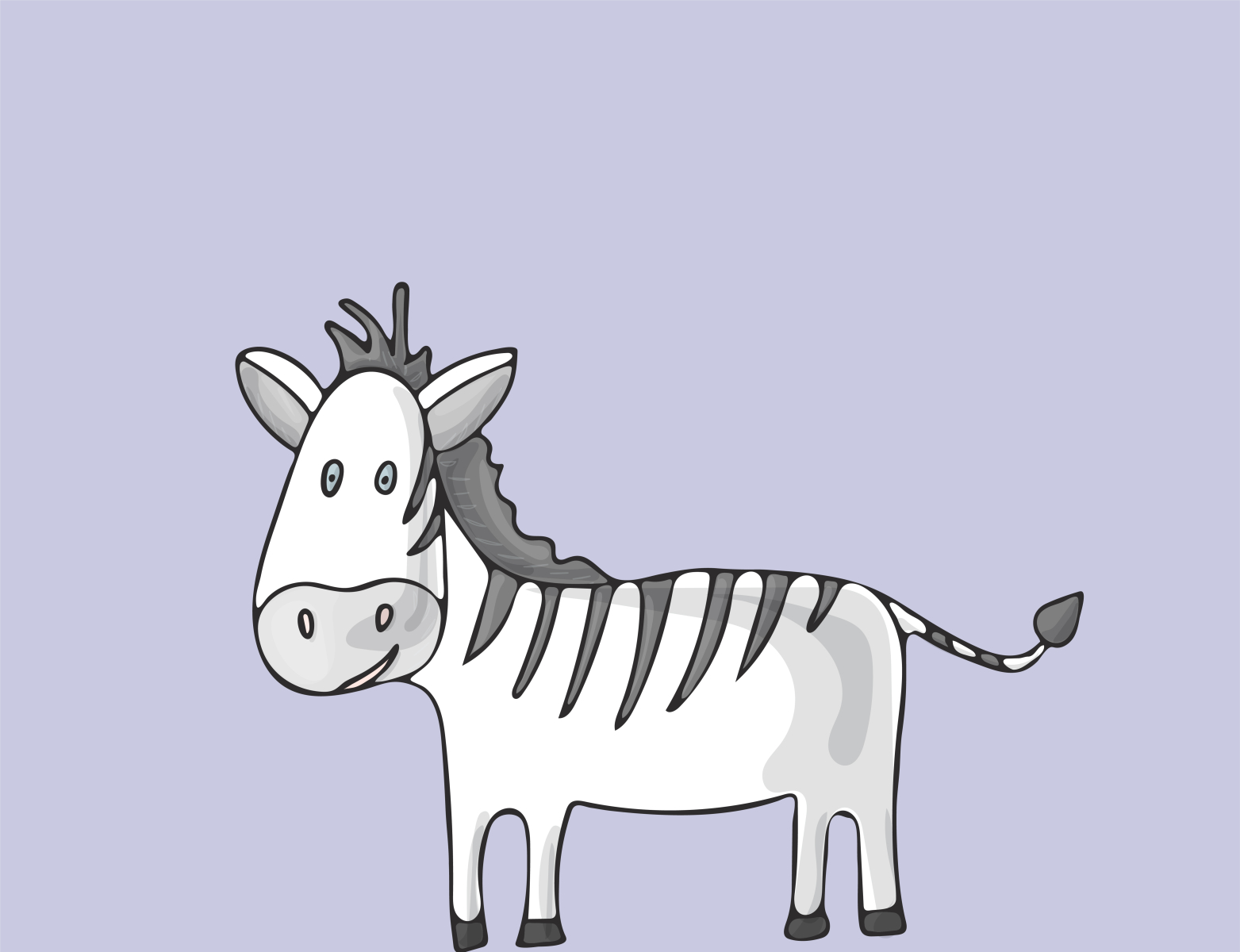 zebra cartoon
