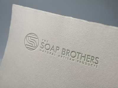 Logo for natural soap company startup