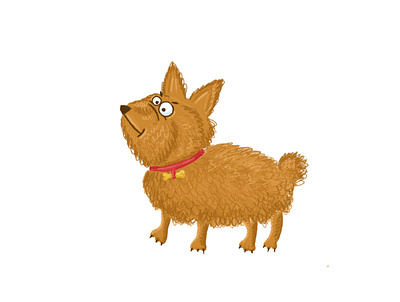 Dog character for children book character children book illustration cute design dog illustration ipad pencil drawing procreate