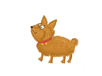 Dog character for children book