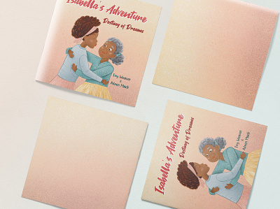 Children book illustration black girl character childrens book cover design illustration procreate