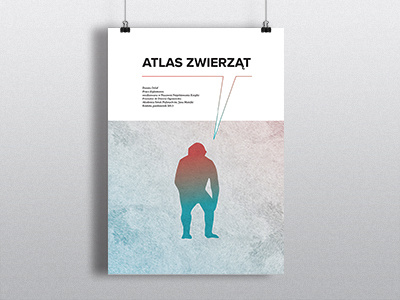 Poster for "Atlas zwierząt" illustration poster poster design