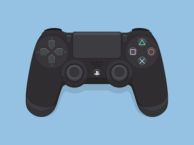 PS4 Controller controllers illustration ps4 ps4 controller vector