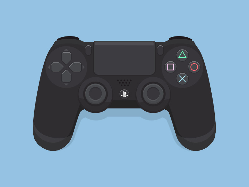 PS4 Controller by Darcy Aubin on Dribbble