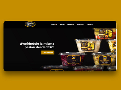 Implementación sitio web - Huerto Mejía ui ux web design