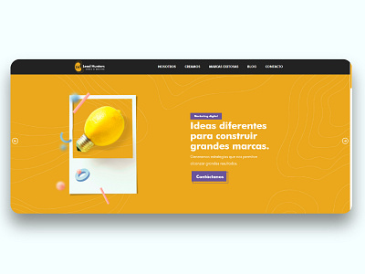 Implementación sitio web - Lead Hunters ui ux web design